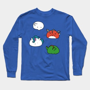 Cute Creature Blobs! Long Sleeve T-Shirt